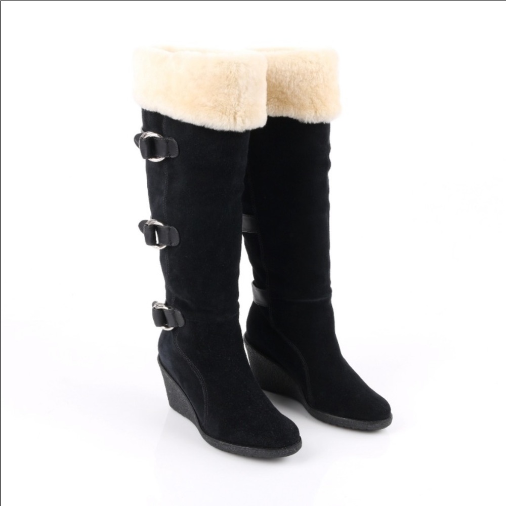 Cole Haan Michelle Suede Nike Air Boots